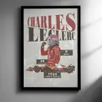 Charles Leclerc Poster, Kanvas Tablo | Formula 1®