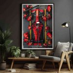 Ferrari Pitstop Poster, Canvas
